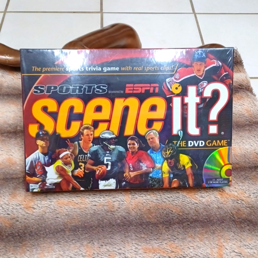 New never opened Scene it? Sports DVD Game